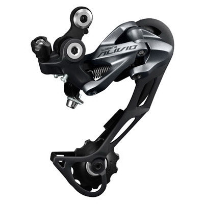 Shimano A.derailleur Alivio 9v ERDM3100SGS pad bev. zwart OEM