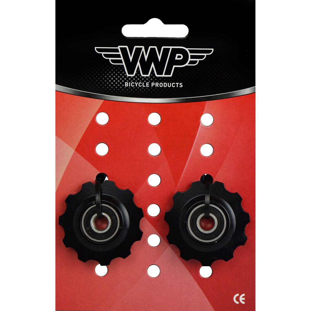 VWP Set derailleurwieltjes 11t. PUL-110 Chromo lagers