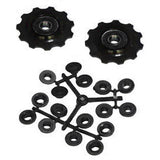 VWP Set derailleurwieltjes 11t. PUL-110 Chromo lagers