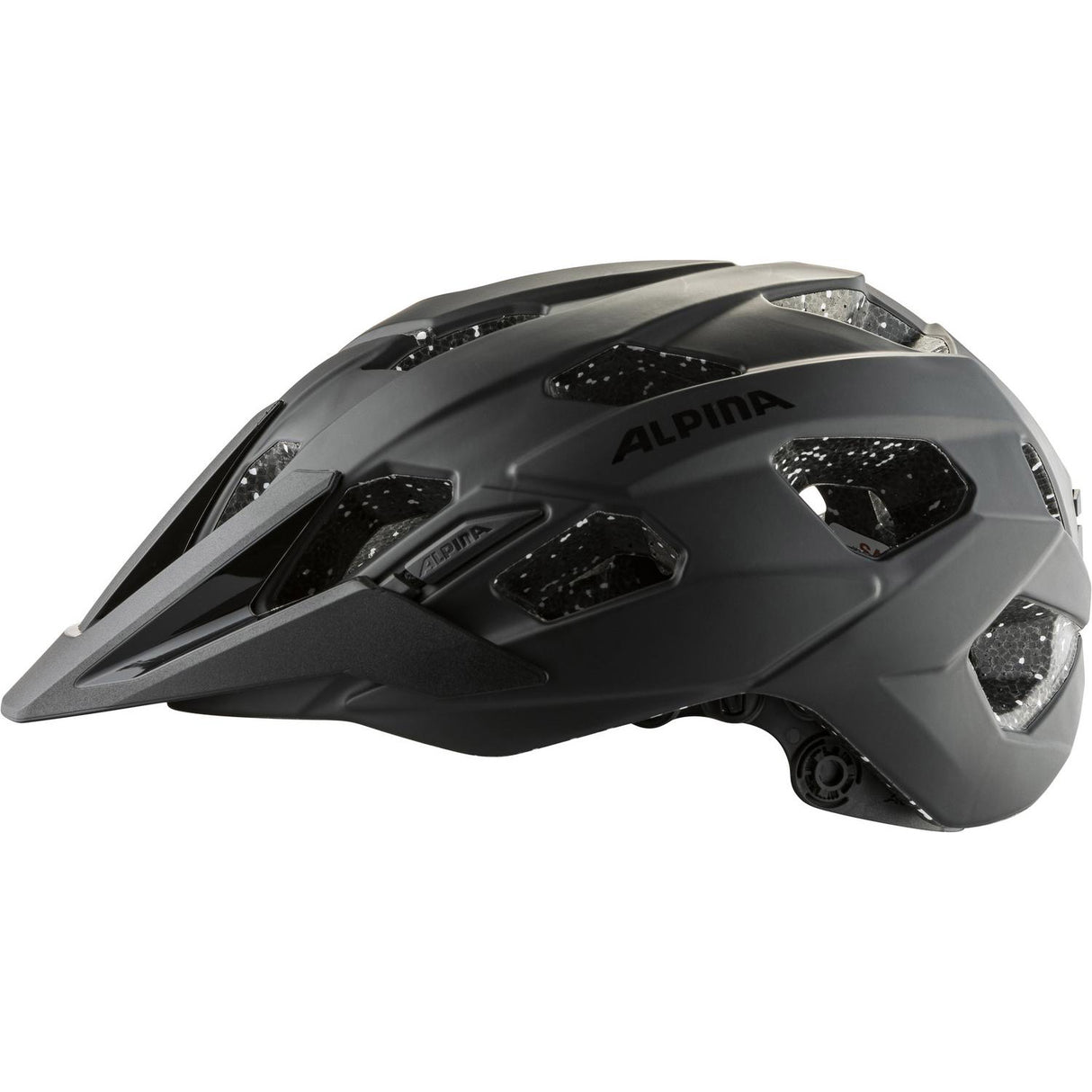 Olympic sportswear alpina sports mtb helm anzana tocsen 52-57 mat zwart