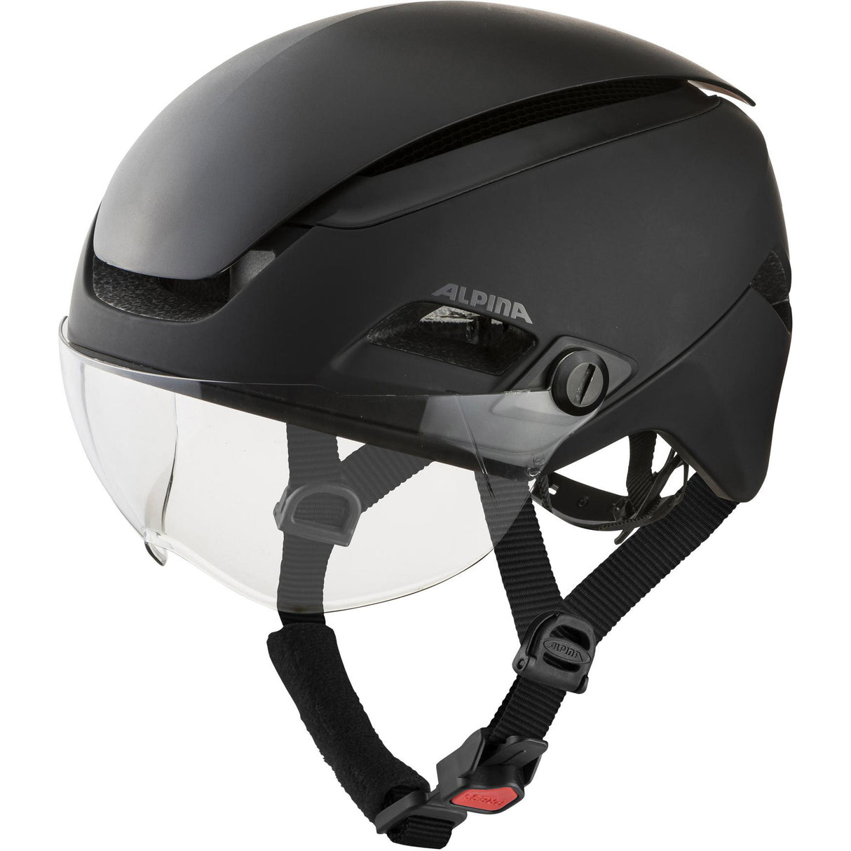 Olympesch Sportswear Helm Altona Black-Stealth Fanted 57-62