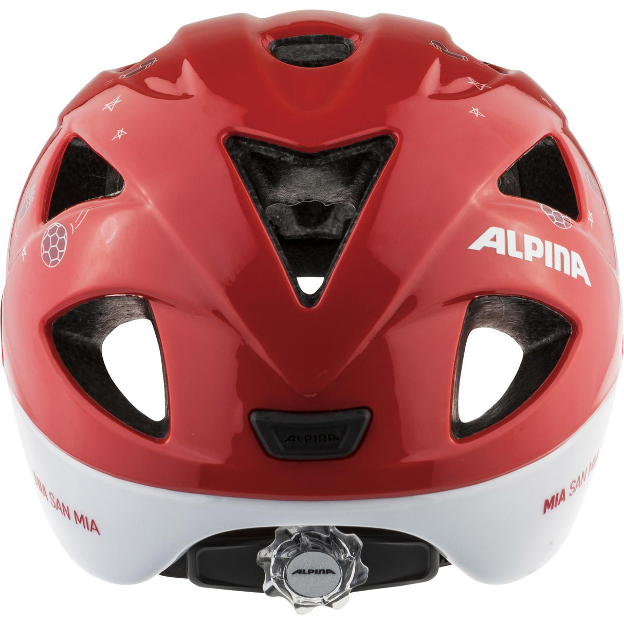 Olympic sportswear alpina sports kinderhelm ximo fcb 45-49 glans