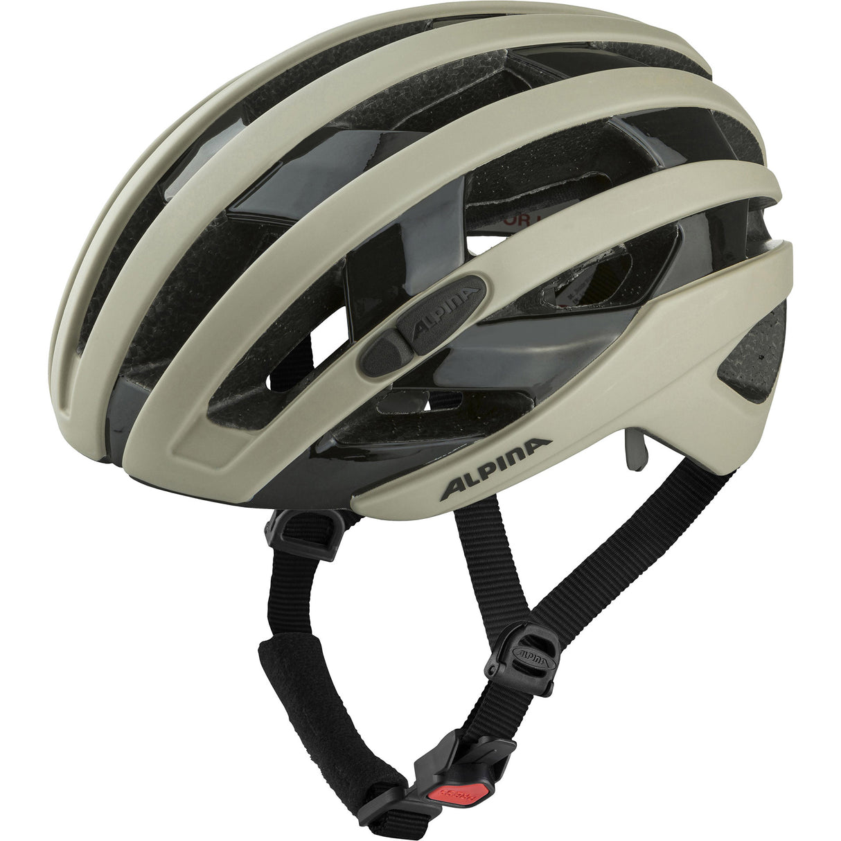 Olympic sportswear alpina sports racehelm ravel 51-56 mat zand