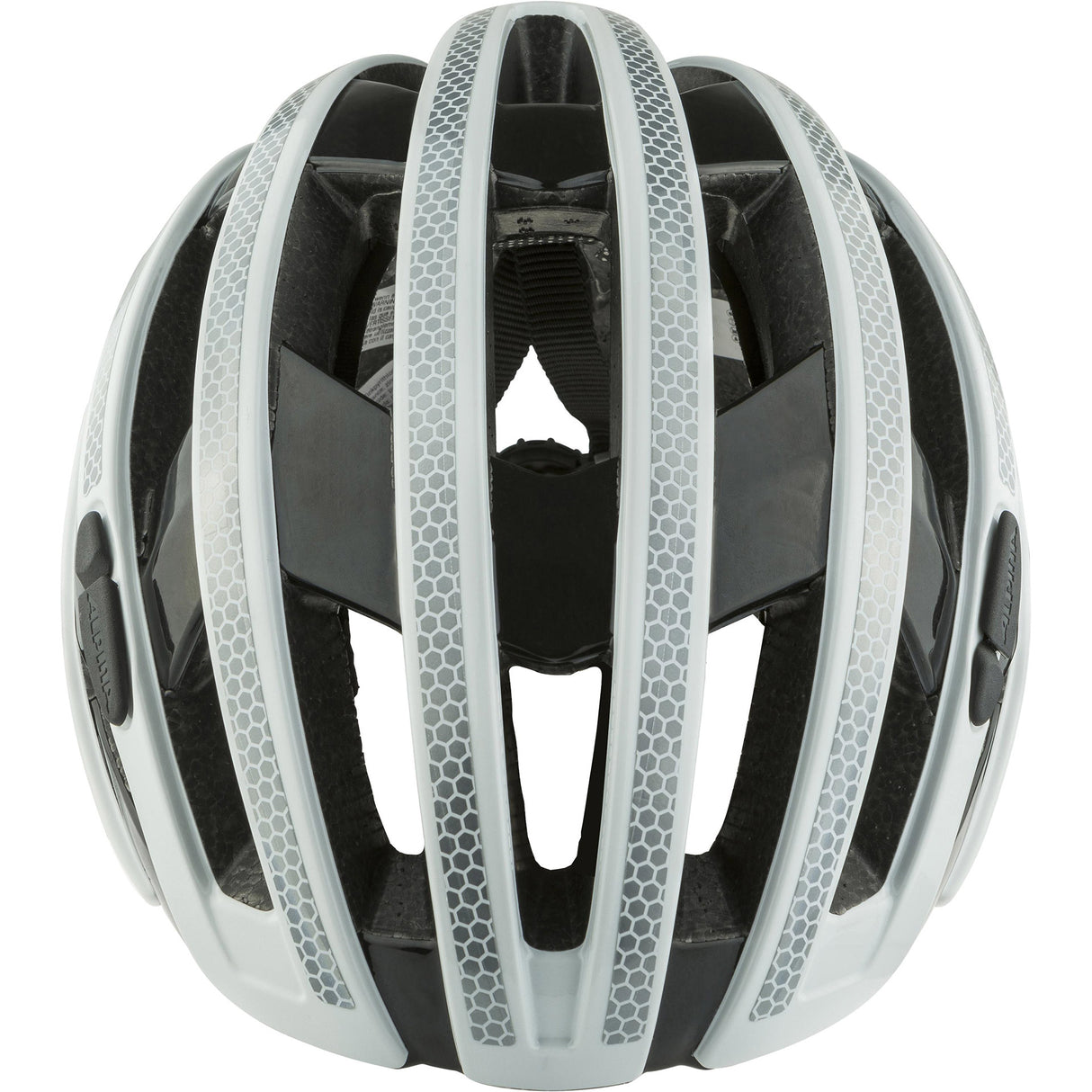 Olympic sportswear alpina sports racehelm ravel reflective 51-56 glans wit