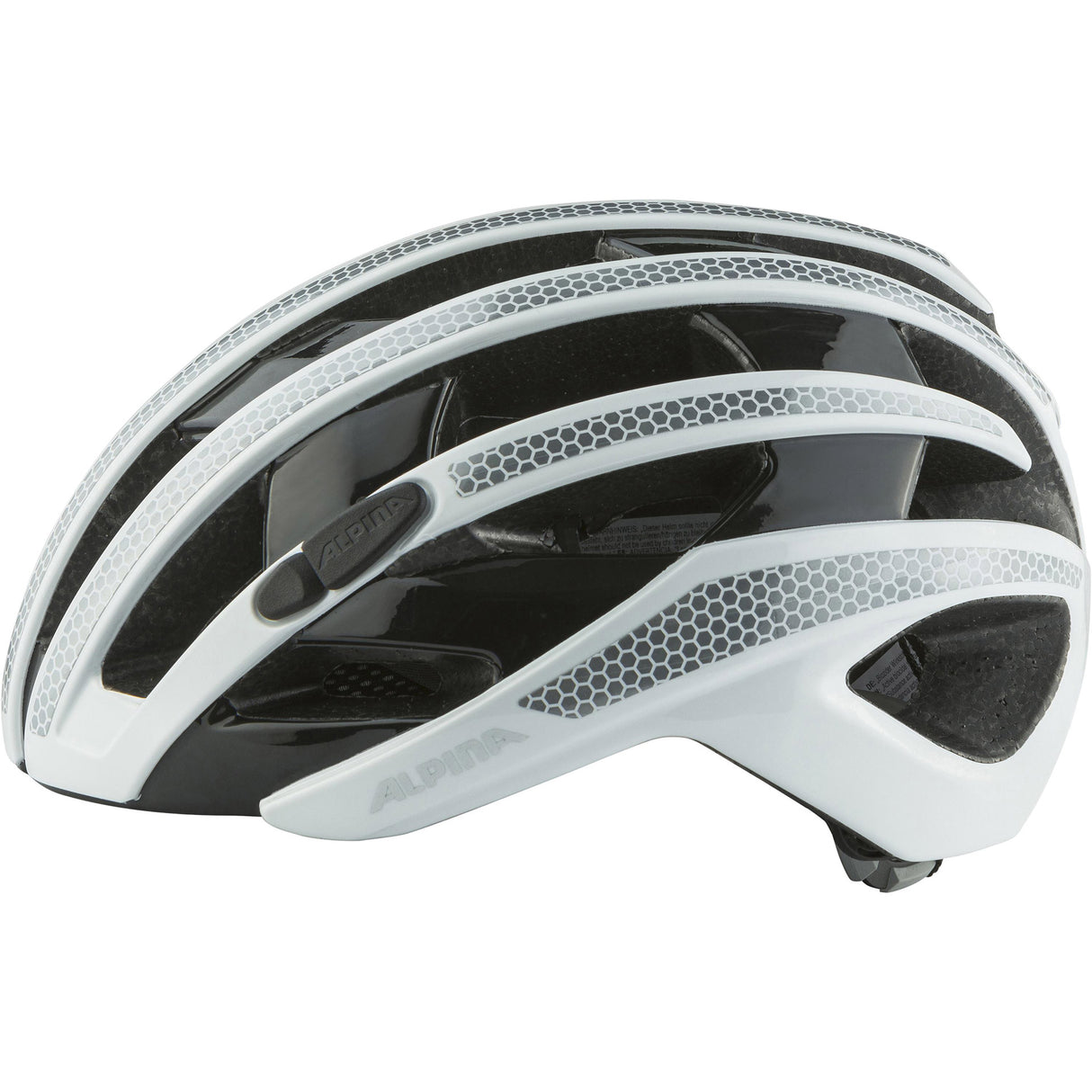 Olympic sportswear Helm Ravel Reflective white gloss 51-56