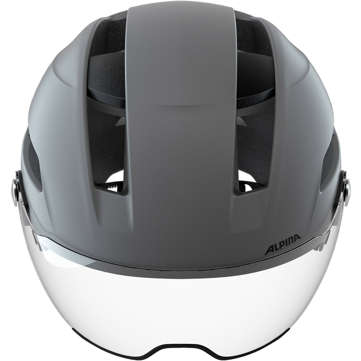 Olympesch Sportswear Helm Soho Visor Kaffi-Grey Matt 55-59