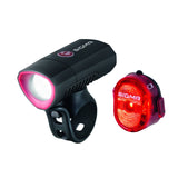 SIGMA Verlichtingsset 300lumen Buster 300+ NuggetII USB-laadb