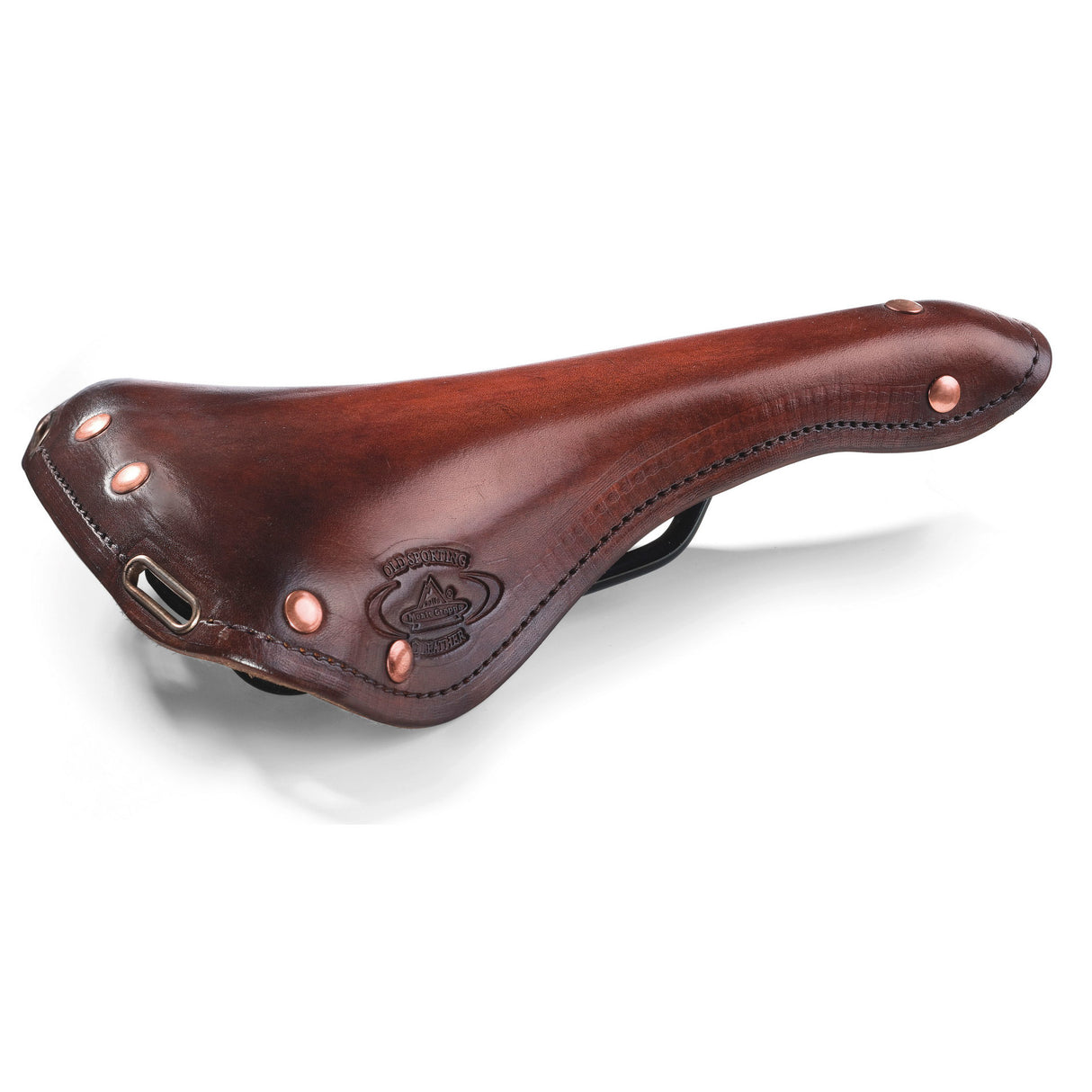 Selle Monte Grappa Set Charleston Sporting 3-delig leer D-bruin