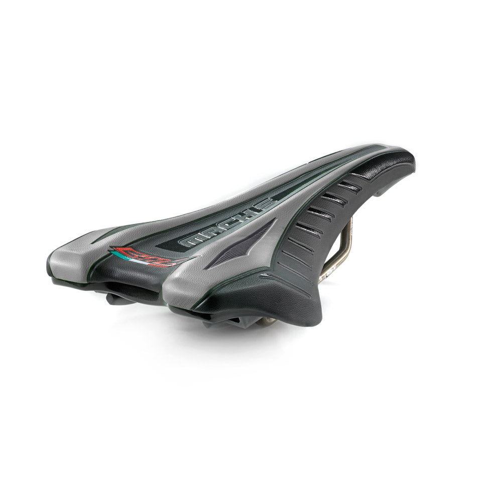 Selle Monte Grappa Zadel BMG S007 Mach 5 zwart zilver