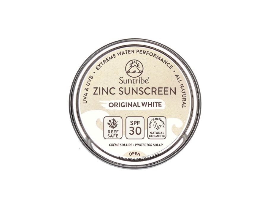 Suntribe Zonnebrandcrème Gezicht Sport SPF 30 Original White 15 gr