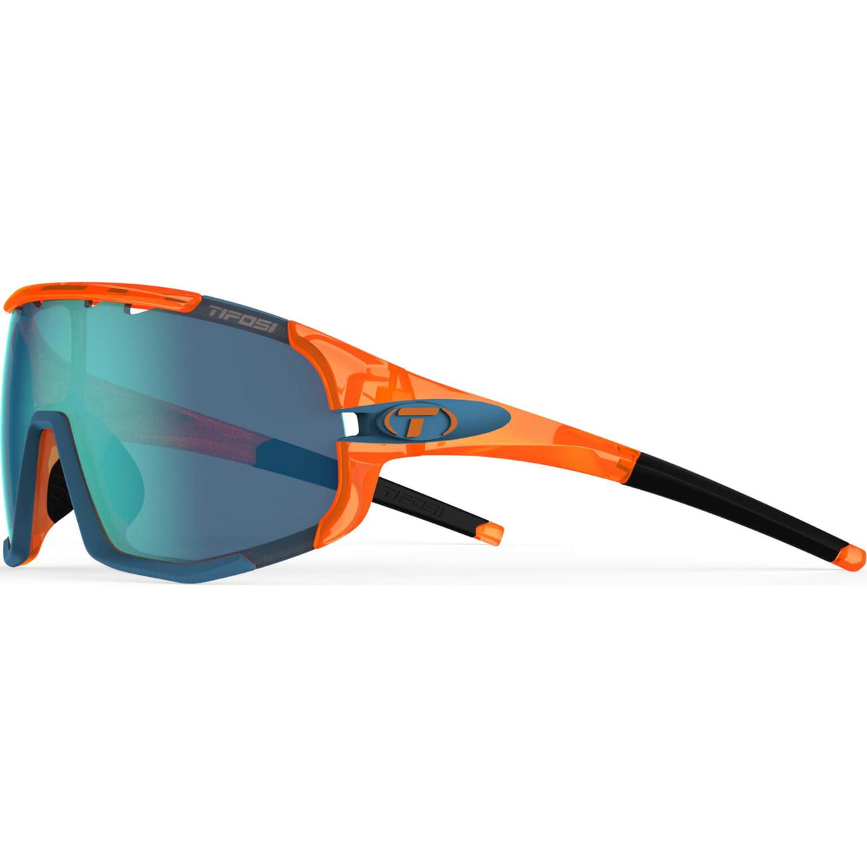 Tifosi Bril Sledge crystal oranje