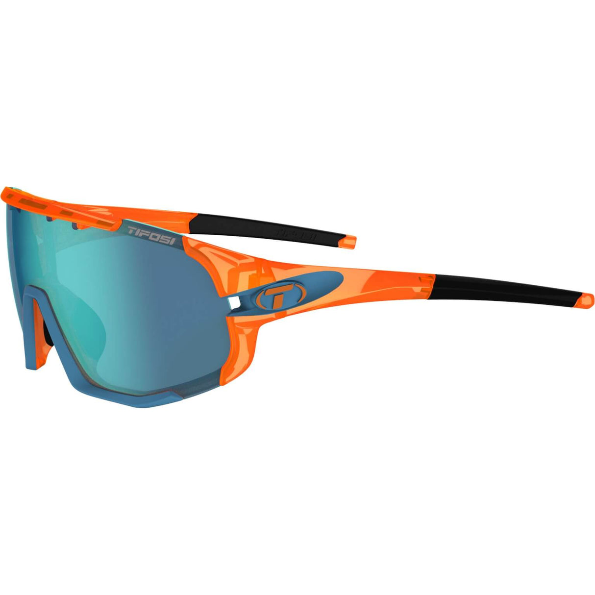 Tifosi Bril Sledge crystal oranje