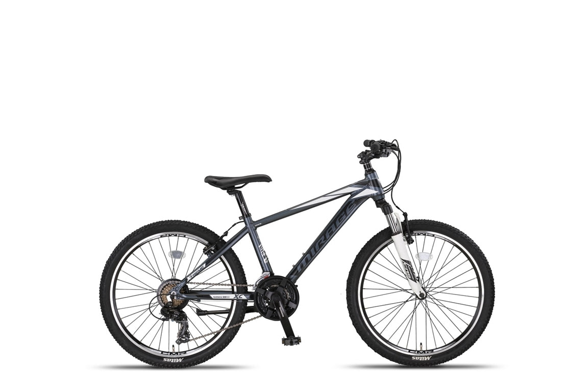 Umit Umit 24 inch MTB Antraciet-White *** IN PRIJS VERLAAGD ***