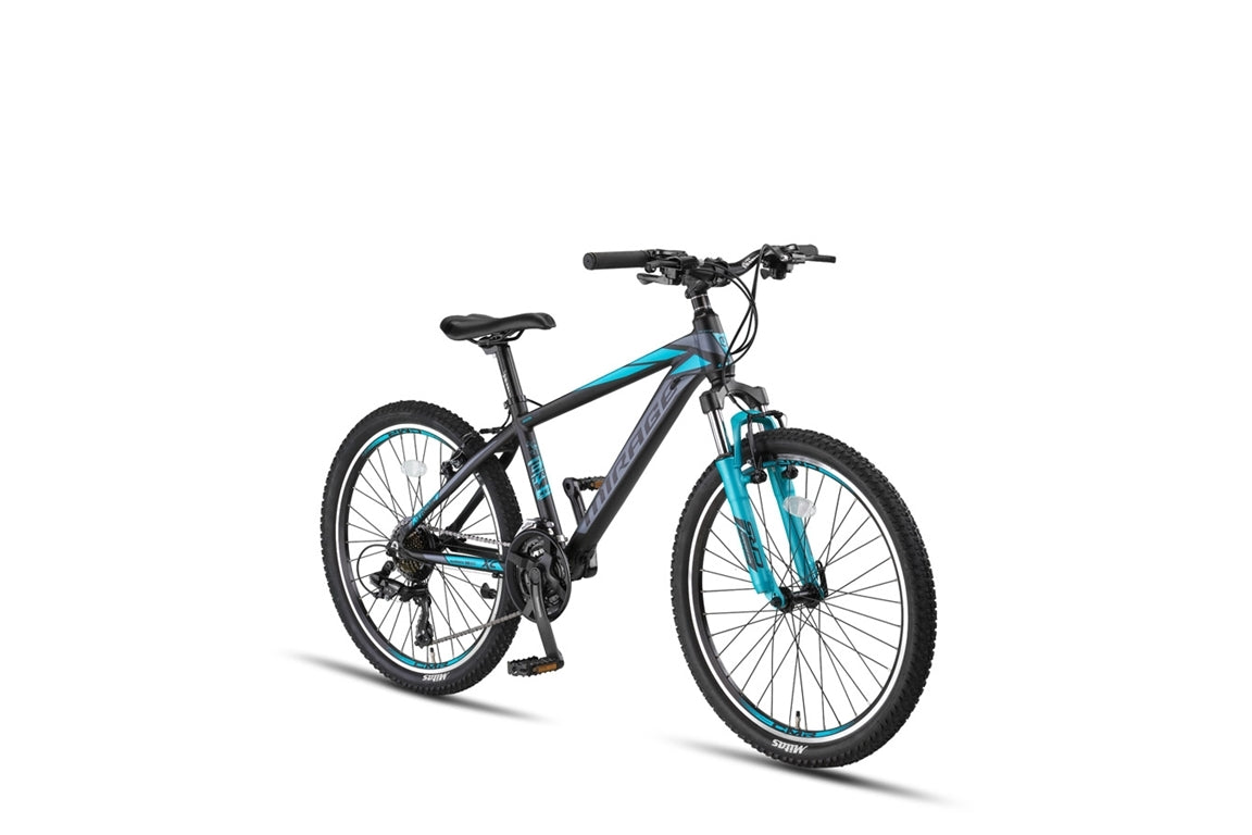 Umit Umit 24 inch MTB Black -Turquoise *** IN PRIJS VERLAAGD ***