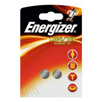 Enerdis energizer alkaline lr54 189 blister 2 stuks