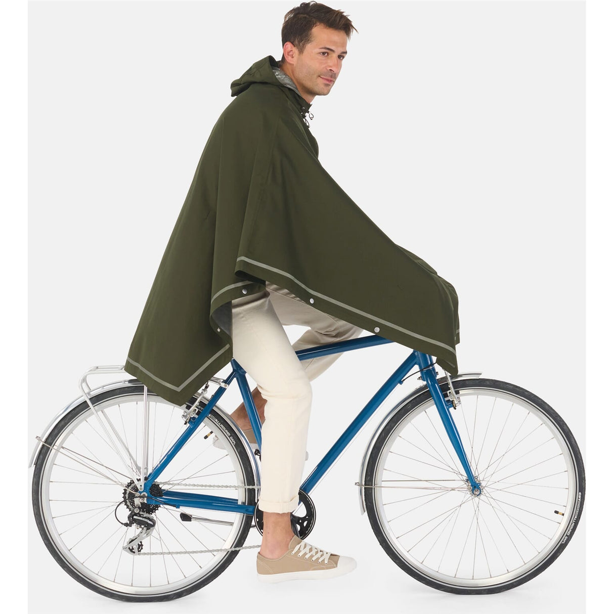 Weathergoods Sweden Weathergoods Sweden poncho Imbris Green M L