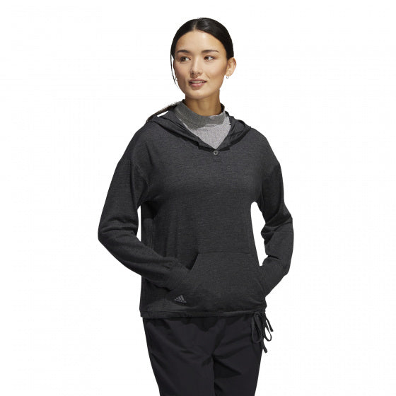 Adidas Golftrui Essentials dames polyester zwart maat XS
