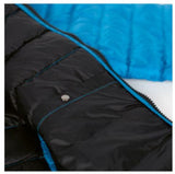 Alvivo Outdoorjas Aberdeen dames nylon blauw zwart maat 3XL