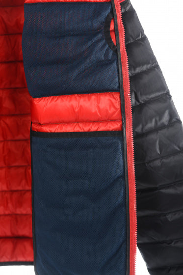 Alvivo Outdoorjas Workuta heren nylon zwart rood maat XS