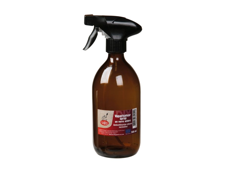 La droguerie ecologique Glazen sprayfles 500ml Amber