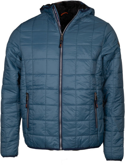 Arbaer Aaron Padded Jacket Heren Jeansblauw Maat XXL