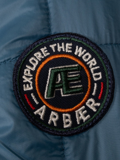 Arbaer Aaron Padded Jacket Heren Jeansblauw Maat M
