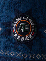 Arbaer Antonio Norwegian vest heren blauw maat M