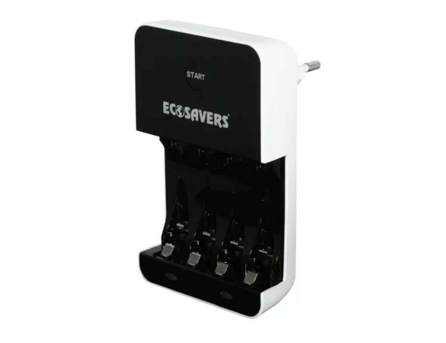 Ecosavers Batterij oplader AA AAA