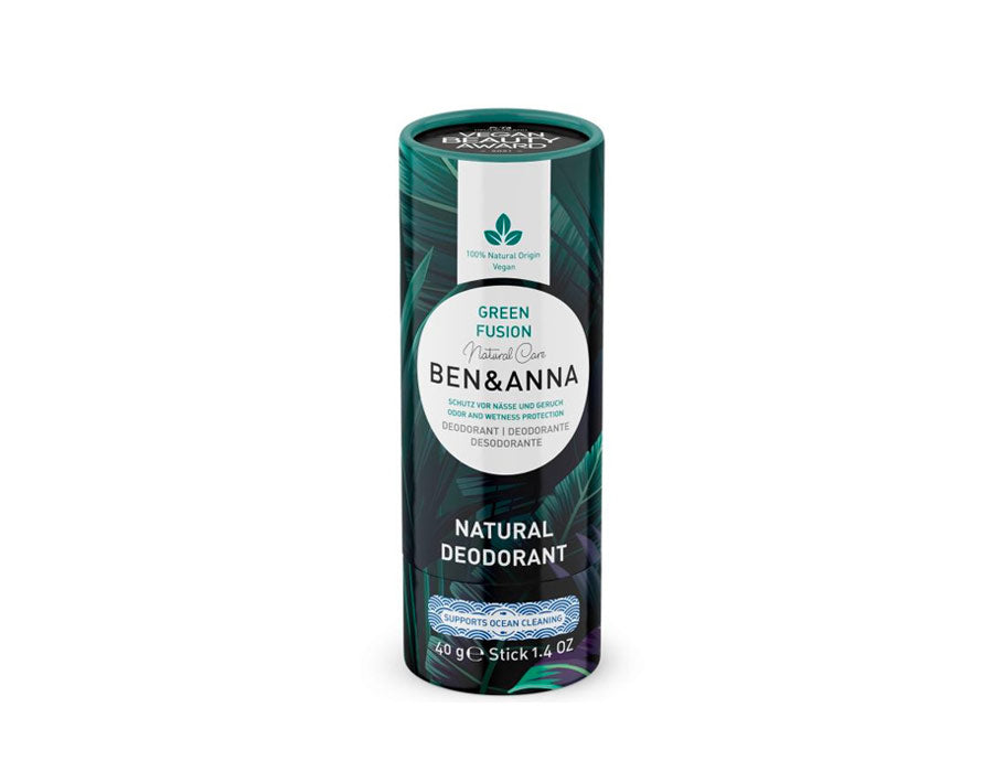 Ben Anna Deodorant in Papiertube Green Fusion 40 gram