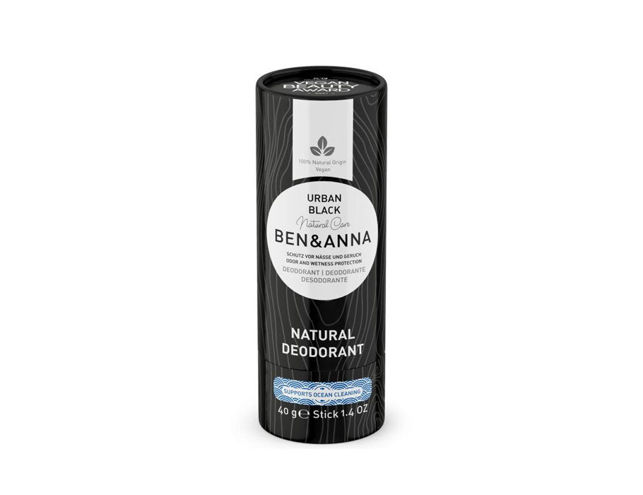 Ben Anna Deodorant in Papiertube Urban Black 40 gram