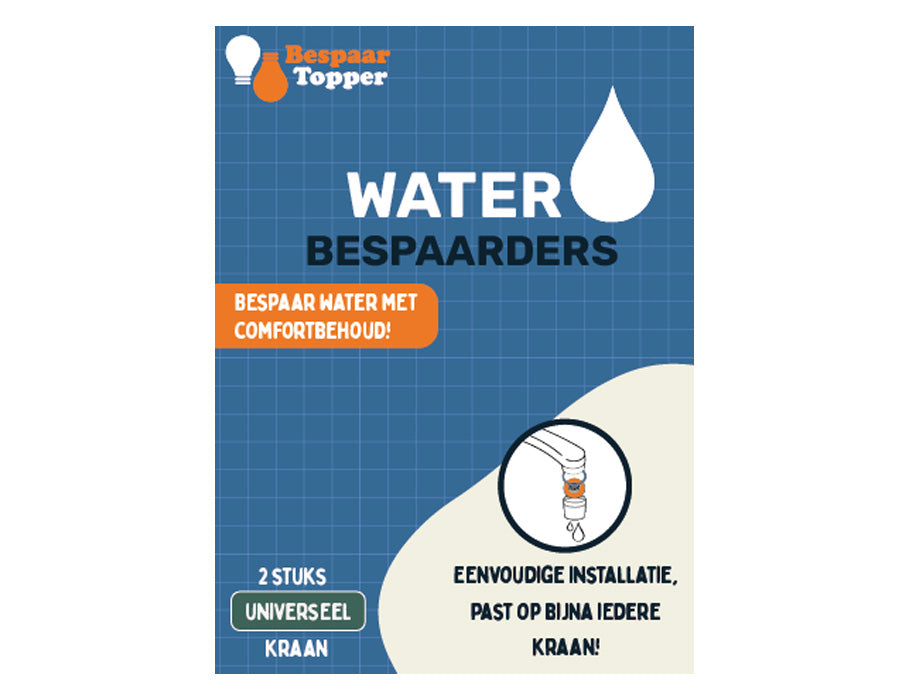 Bespaartopper Waterbespaarders Universeel 2 stuks