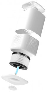 Bestron Luchtfilter Airp100uv 3-in-1 wit