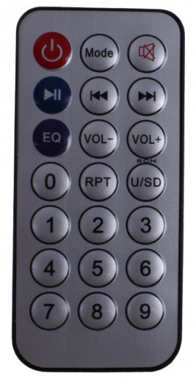 Bt Speaker met microfoon zwart 5-delig