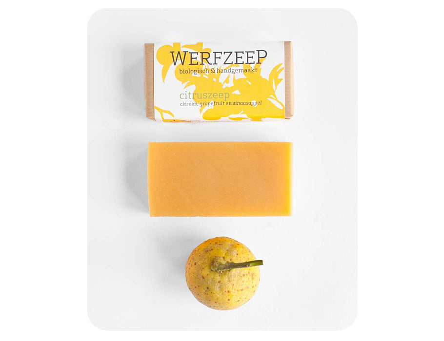 Werfzeep Werfzeep Citruszeep 100 gr