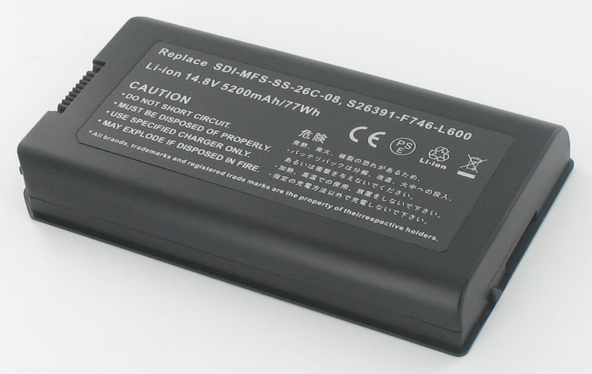 Yanec Laptop Accu 14.8V 5200mAh