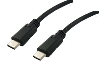 Huismerk USB3.1 Gen 2 Type-C Kabel 1 Meter Zwart