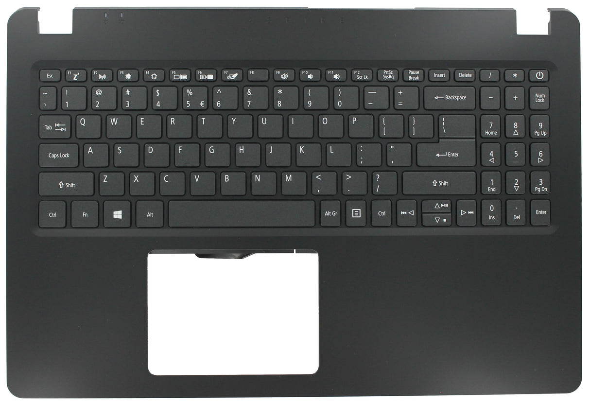 Acer laptop toetsenbord qwerty us + top cover - zwart