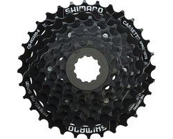 Shimano cassette 8-speed | hg200 | 11-32t | zwart