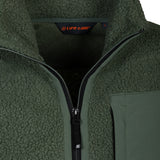 Life line Artic Sherpa Fleece Jack heren groen maat XXL
