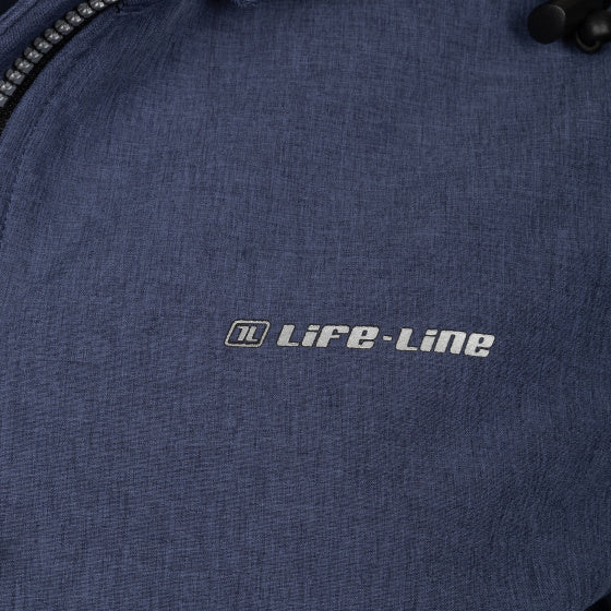 Life line Kya softshell parka dames donkerblauw maat XXL
