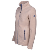 Life line Lorne Sherpa Fleecejas dames beige maat XL
