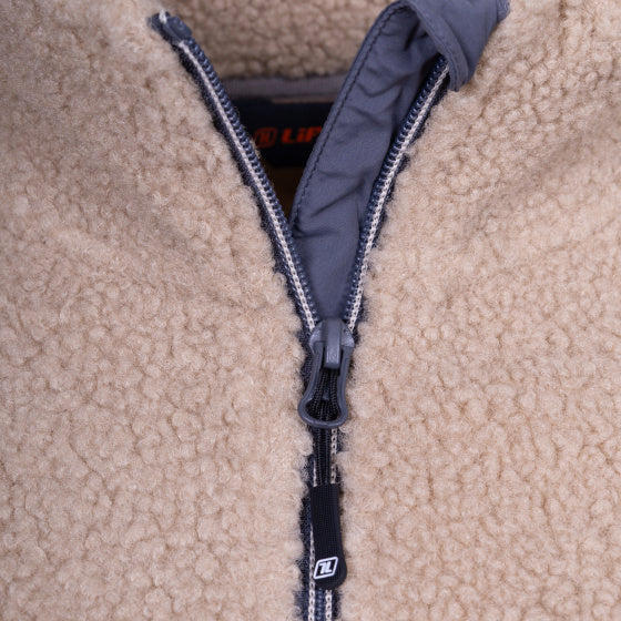 Life line Lorne Sherpa Fleecejas dames beige maat 3XL
