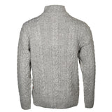 Life line Marcel sweater knit half zip heren lichtgrijs maat 4XL