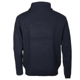 Life line PL Kotterstrui heren knit half zip blauw maat M