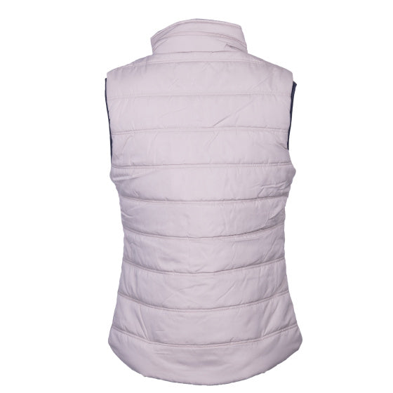 Life line Tully Fake Down bodywarmer dames beige maat 4XL