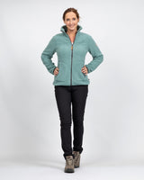 Life line Wendy fleecevest dames groen maat 3XL