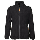 Life line Wendy fleecevest dames zwart maat 4XL