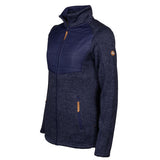 Life line Willemijn fleecevest dames donkerblauw maat XL