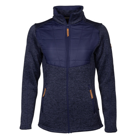 Life line Willemijn fleecevest dames donkerblauw maat M