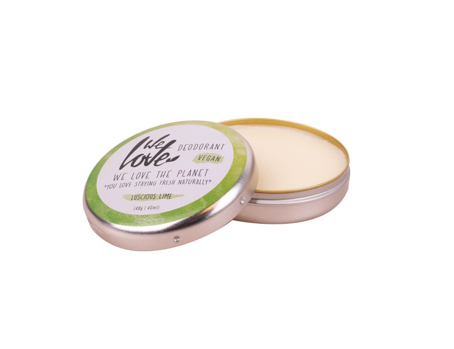 We Love The Planet Deodorant Luscious Lime blik